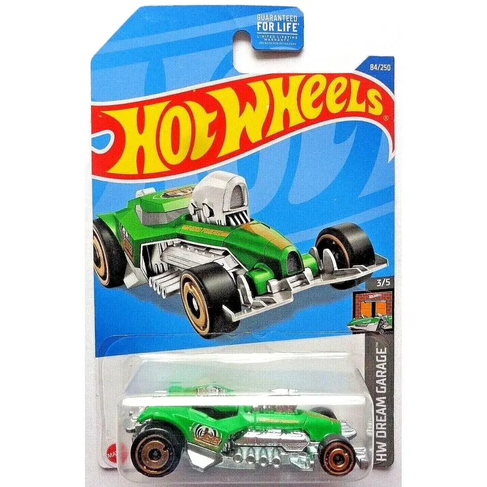 Hot Wheels FusionBusta Green HW Dream Garage 3/5 84/250